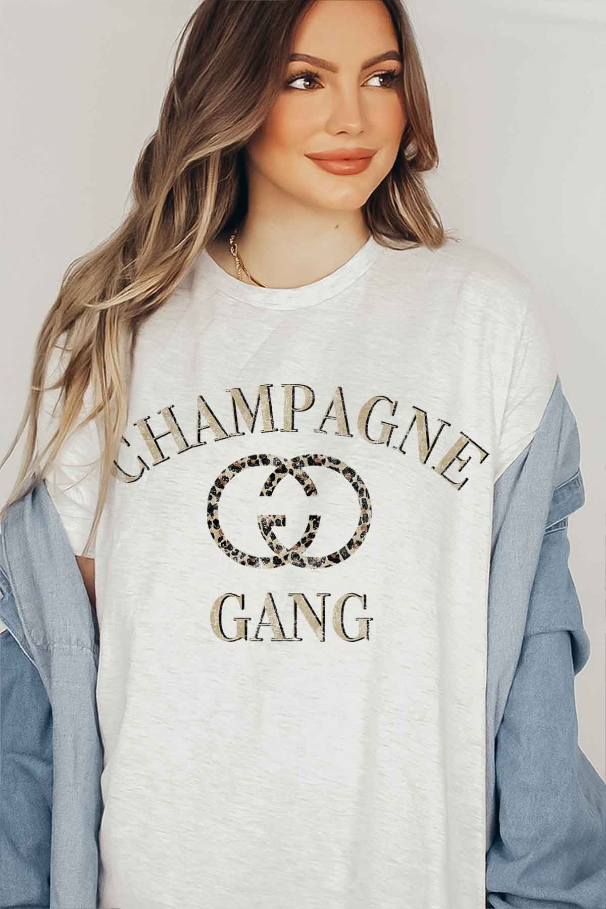 Champagne Gang Graphic Tee