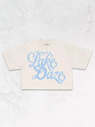 Always in a Lake Daze Oversized Cropped Tee - Livie James Boutiqueshirt
