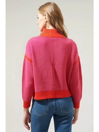 Arlington Ribbed Collared Pullover - Livie James Boutiquesweater
