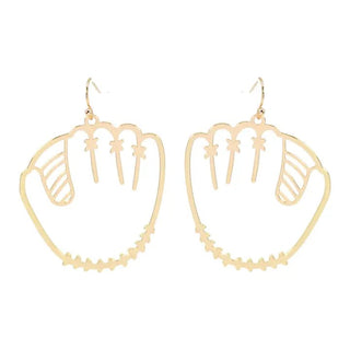 Ballpark Mitt Earrings - Livie James Boutiqueearrings