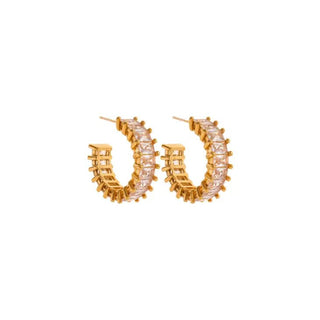 Bella Hoops - Livie James Boutiqueearrings