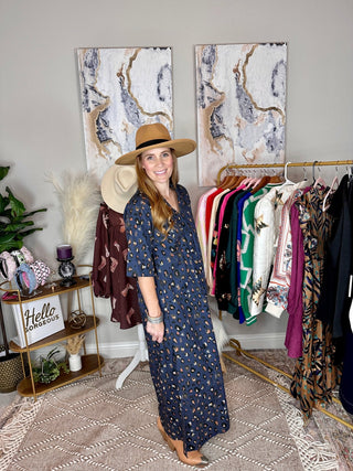 Brooke Wright Design Henrietta Leopard Dress - Livie James Boutiquedress