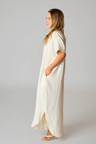 Carmen Caftan Dress - Livie James Boutiquedress