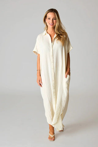Carmen Caftan Dress - Livie James Boutiquedress
