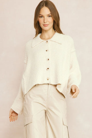 Cozy Button Down Cardigan - Livie James Boutiquesweater
