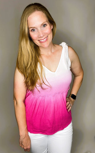 Dip Dye Tank Top - Livie James Boutique