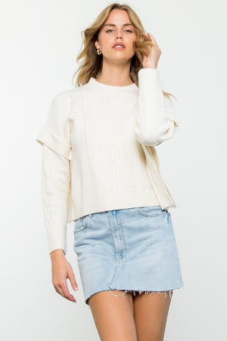 Fireside Chat Knit Sweater - Livie James Boutiquesweater