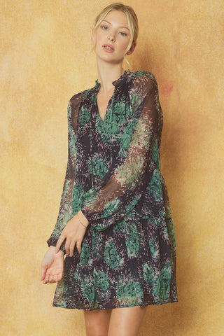 Forest Tiered Dress - Livie James Boutique