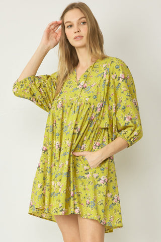 Garden Floral Dress - Livie James Boutique