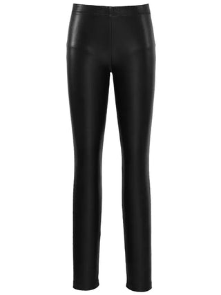 Girls Pull on Faux Leather Leggings - Livie James Boutiqueleggings