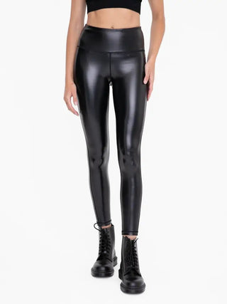 Glossy Liquid Highwaist Leggings - Livie James Boutiqueleggings