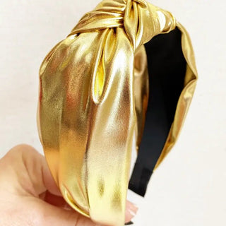 Gold Metallic Headband - Livie James Boutiqueheadband