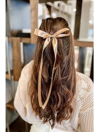 Harper Satin Bow - Livie James BoutiqueHair Bow
