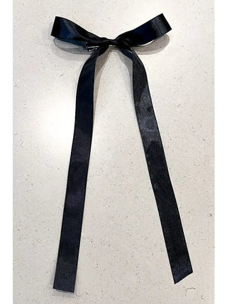 Harper Satin Bow - Livie James BoutiqueHair Bow