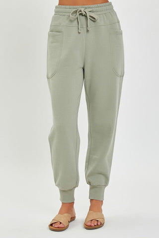 High Rise Relaxed Joggers - Livie James BoutiquePants