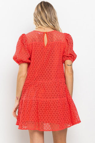 Island Sunrise Lace Dress - Livie James Boutiquedress