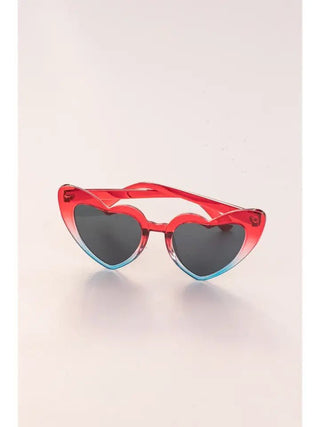 July 4th Retro Heart Sunglasses - Livie James BoutiqueSunglasses