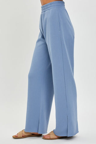 Knit Wide Leg Lounge Pants - Livie James BoutiquePants