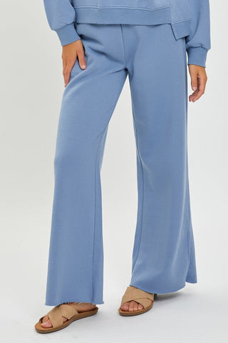 Knit Wide Leg Lounge Pants - Livie James BoutiquePants