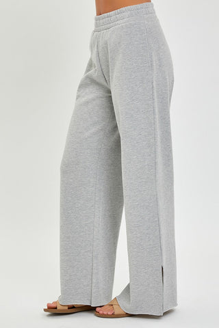 Knit Wide Leg Lounge Pants - Livie James BoutiquePants