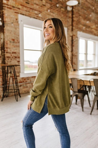 Lillie Oversized Sweatshirt - Livie James Boutiqueshirt