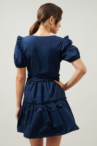 Madrigal Poplin Mini Dress - Livie James Boutiquedress