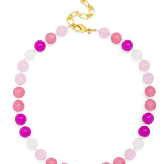 Multi-Color Glass Bead Collar - Livie James Boutiquenecklace