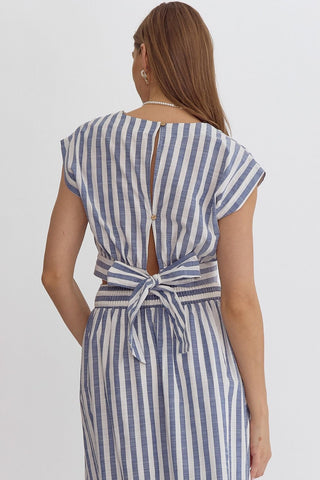 Nantucket Striped Set - Livie James Boutiqueset