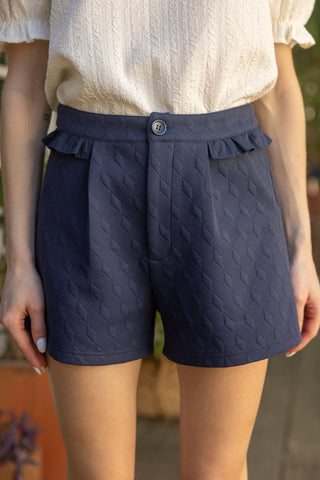 Navy Days Textured Set - Livie James Boutiqueset