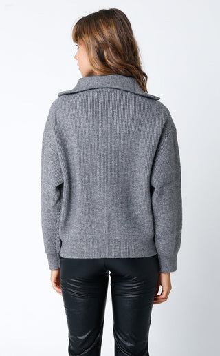 Pheba Half Zip Sweater - Livie James Boutiquesweater