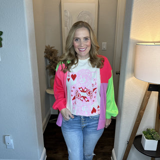 Queen of Hearts Distressed Tee - Livie James Boutiqueshirt