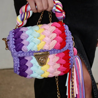Rainbow Montego Handbag - Livie James Boutiquehandbag