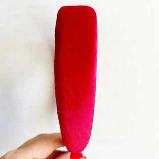 Red Velvet Duchess Headband - Livie James Boutiqueheadband