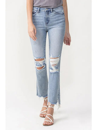 Sarah High Rise Crop Jeans - Livie James Boutique