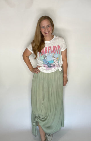Side Slit Maxi Skirt - Livie James Boutique