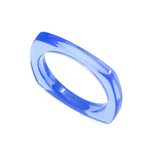 Square Lucite Ring - Livie James Boutiquering