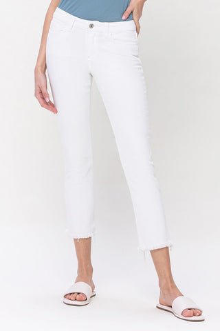 Summer Mid Rise Straight Jeans - Livie James BoutiqueJeans