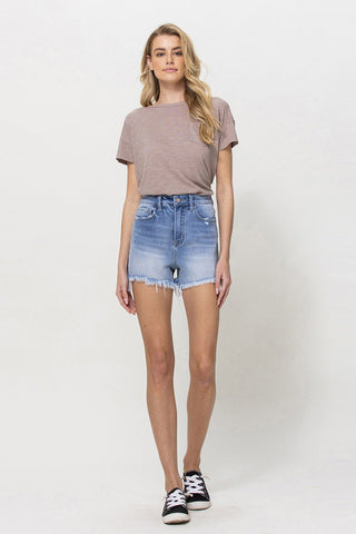 Super High-Rise Stretch Shorts - Livie James Boutique