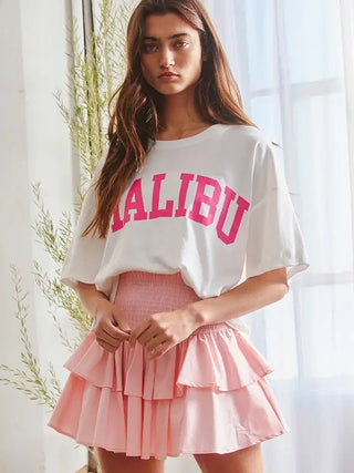 Take Me to Malibu Cropped Tee - Livie James Boutiqueshirt