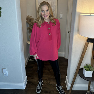 Teagan Textured Top - Livie James Boutiqueshirt