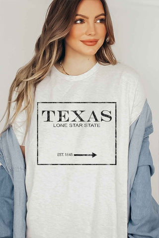 Texas Lone Star Graphic Tee - Livie James Boutiqueshirt