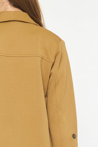 Textured Camel Coat - Livie James Boutiquejacket