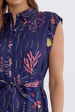 Under the Sea Midi Dress - Livie James Boutiquedress
