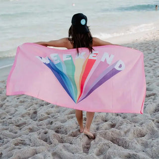 Weekend Quick Dry Beach Towel - Livie James Boutiquetowel