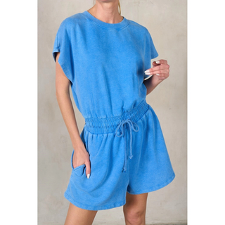 Sporty Royal Romper