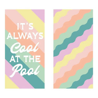 Always Cool at the Pool Quick Dry Towel - Livie James Boutiquetowel