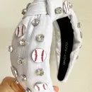 Baseball Belle Headband - Livie James Boutiqueheadband