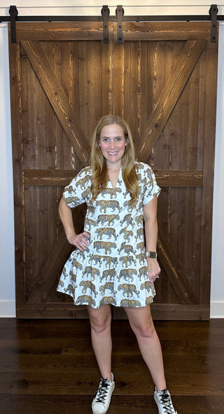 Brooke Wright Animal Collection Lucy Dress - Livie James Boutiquedress
