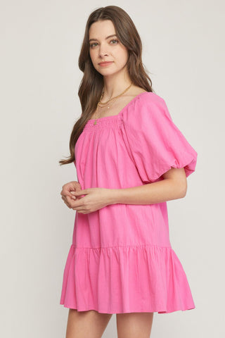 Bubble Sleeve Dress - Livie James Boutiquedress