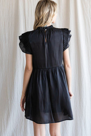 Fancy Black Dress - Livie James Boutiquedress
